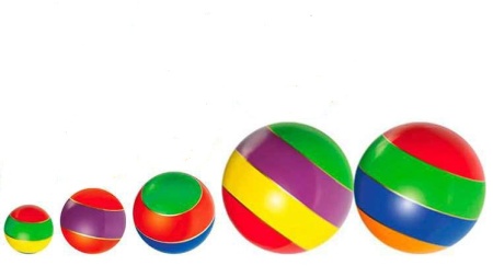 Купить Мячи резиновые (комплект из 5 мячей различного диаметра) в Пикалёве 